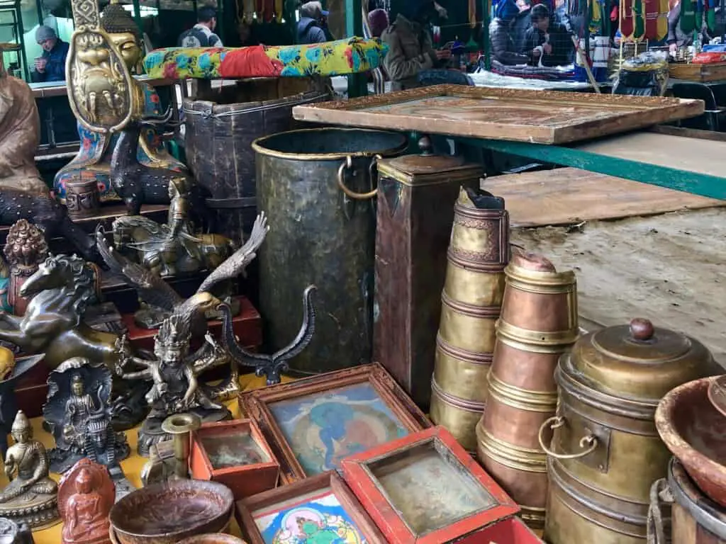 Brass artifacts, Mongolia