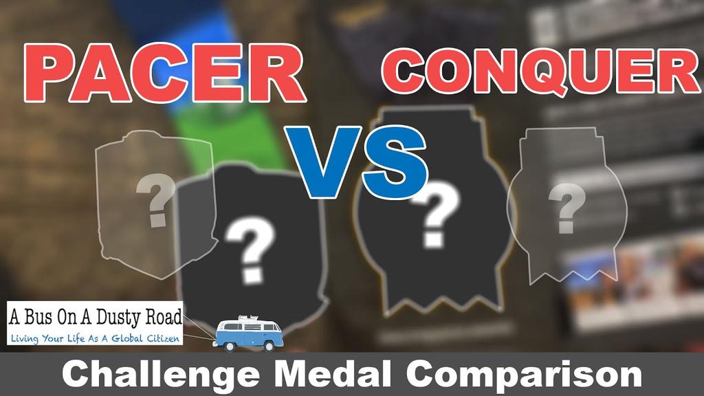 'Video thumbnail for Conquer Virtual Vs. Pacer Virtual Challenge Medal Comparison'