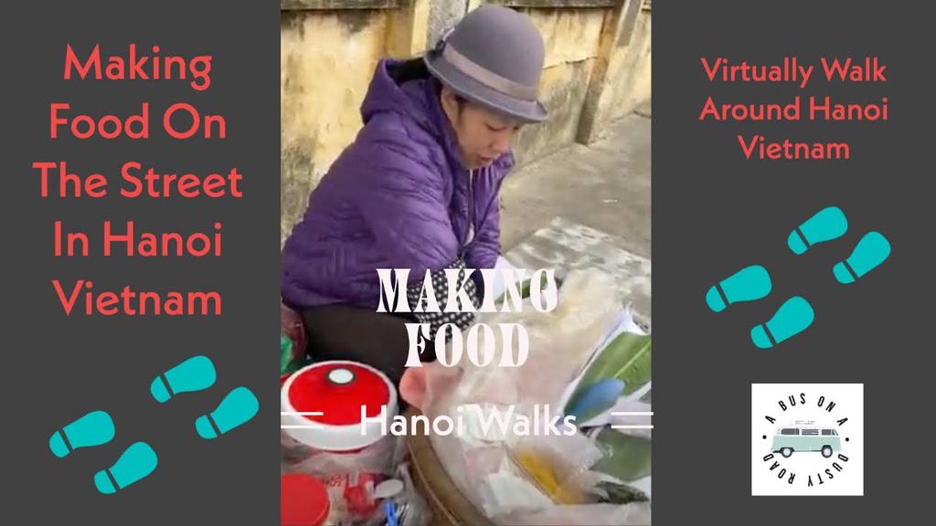 'Video thumbnail for Making Food On The Street in Hanoi, Vietnam #shorts'