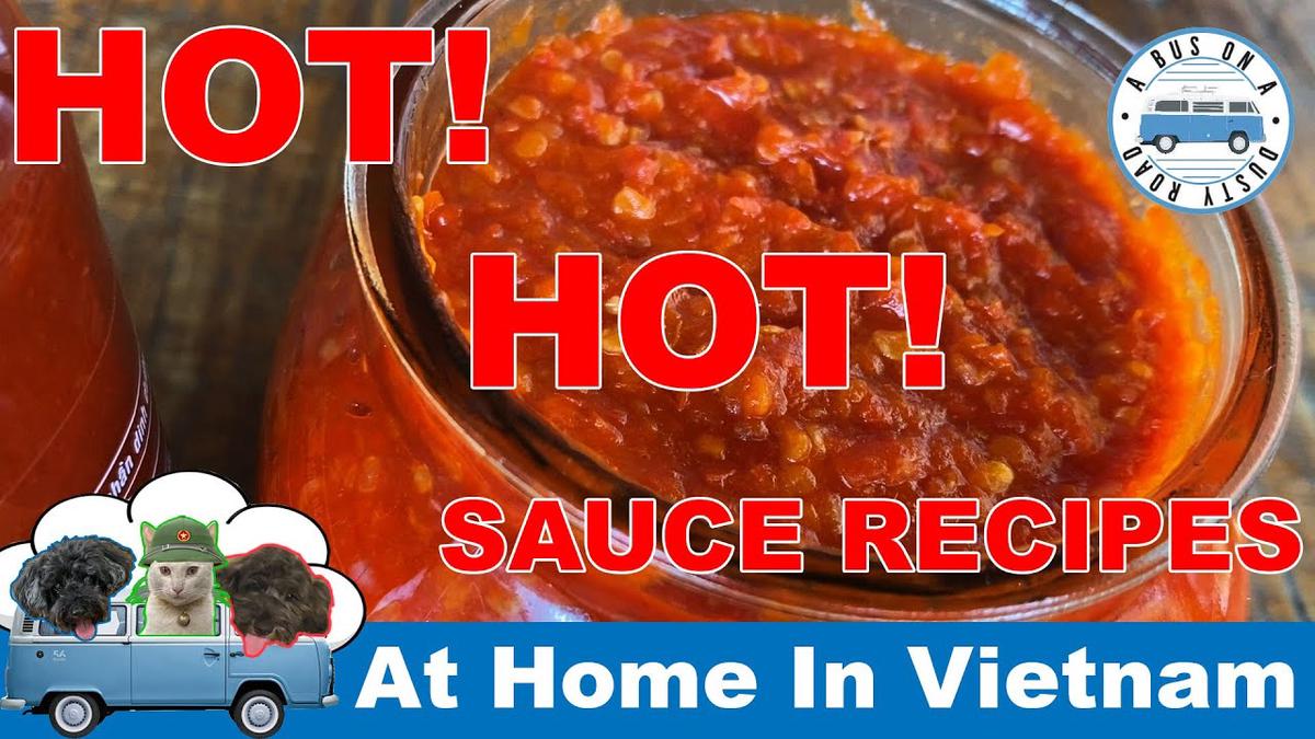 'Video thumbnail for Easy Homemade Sriracha Fresh Chili Sauce Recipe'