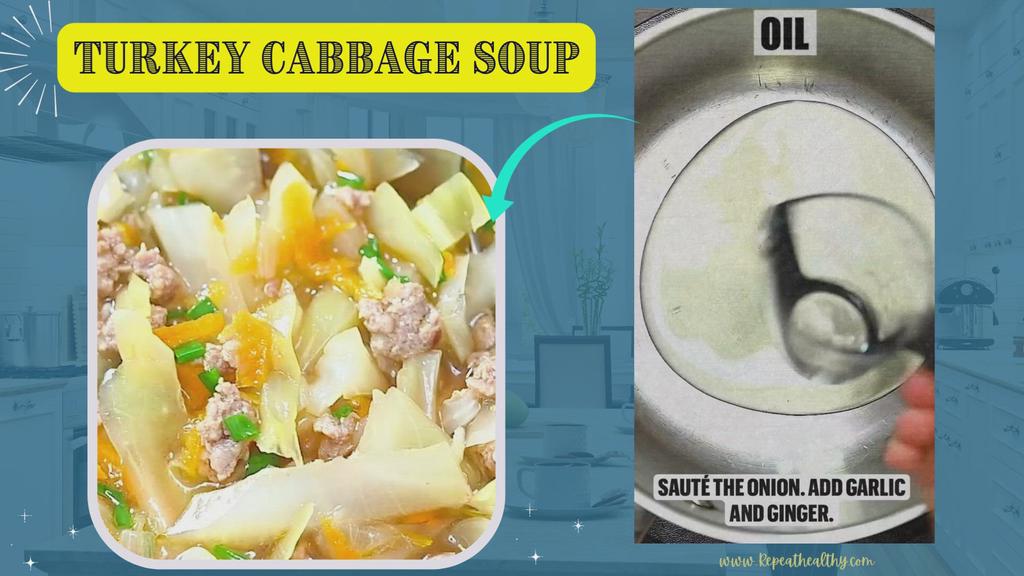 'Video thumbnail for Turkey Cabbage Soup'