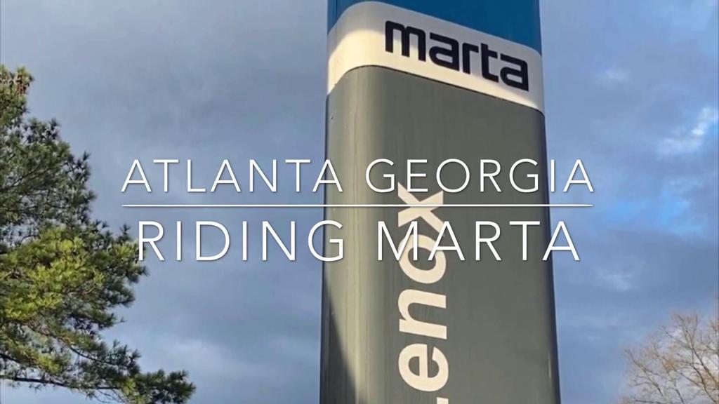'Video thumbnail for Riding the MARTA In Atlanta Georgia'