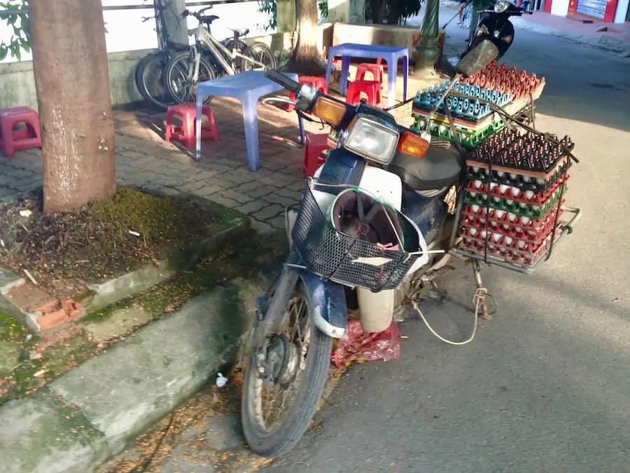 Delivering Eggs, Hanoi Vietnam