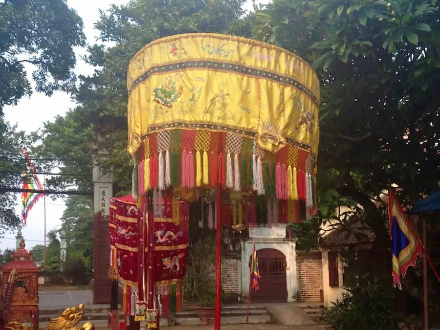 At the Buddhist Temple, Hanoi Vietnam.