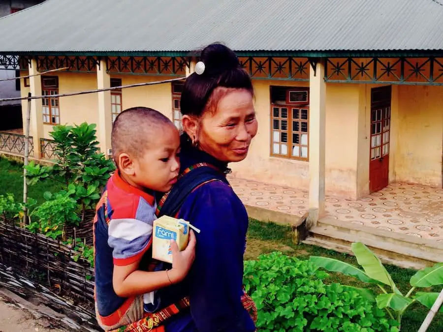 Thai Minority woman, Vietnam.