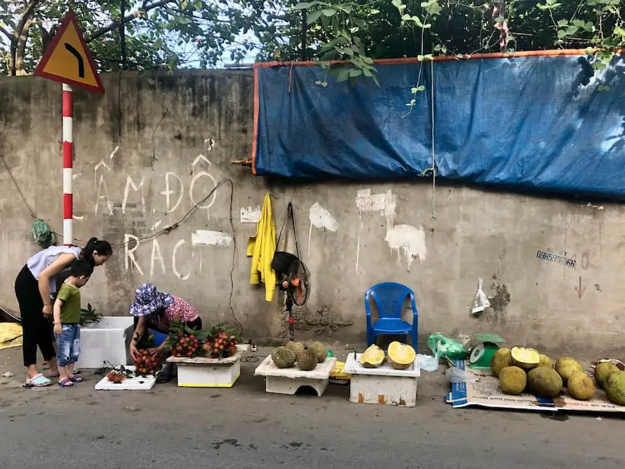 Morning market, Vietnam.