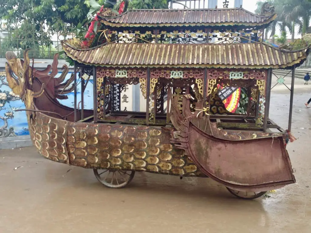 Old Vietnamese Funeral Cart