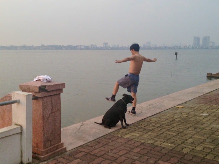 Man and HIs Dog, Vietnam