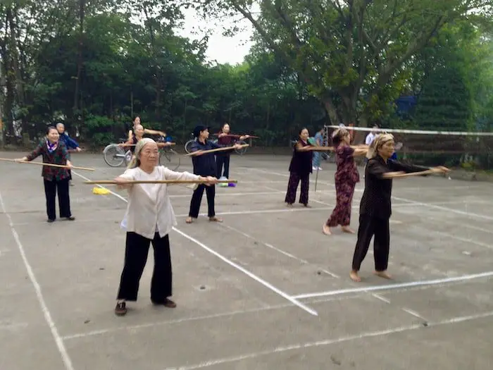 Morning Exercise Group - Hanoi, Vietnam