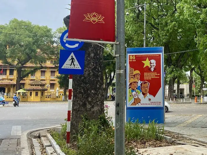 Propaganda Posters Hanoi, Vietnam