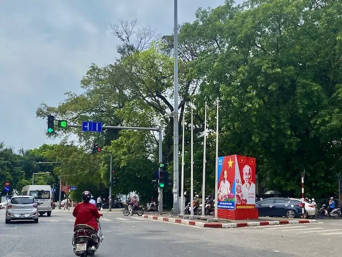 Propaganda Posters Hanoi, Vietnam