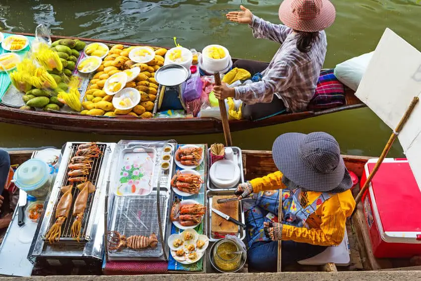 Thailand Floating Market