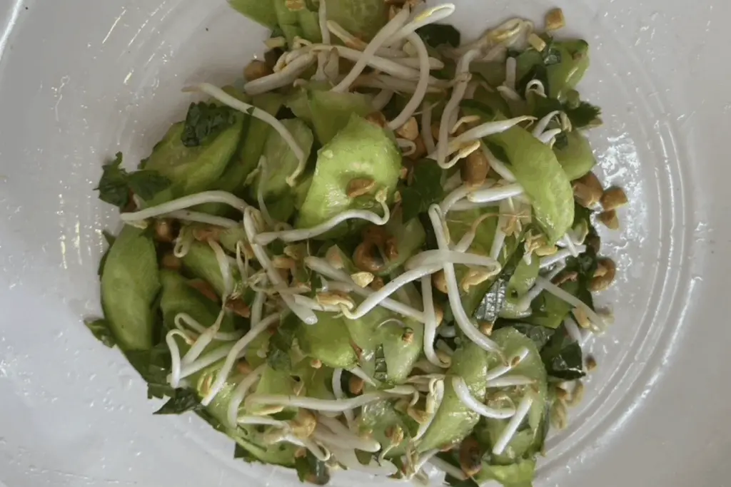 Vietnamese Cucumber Peanut Salad