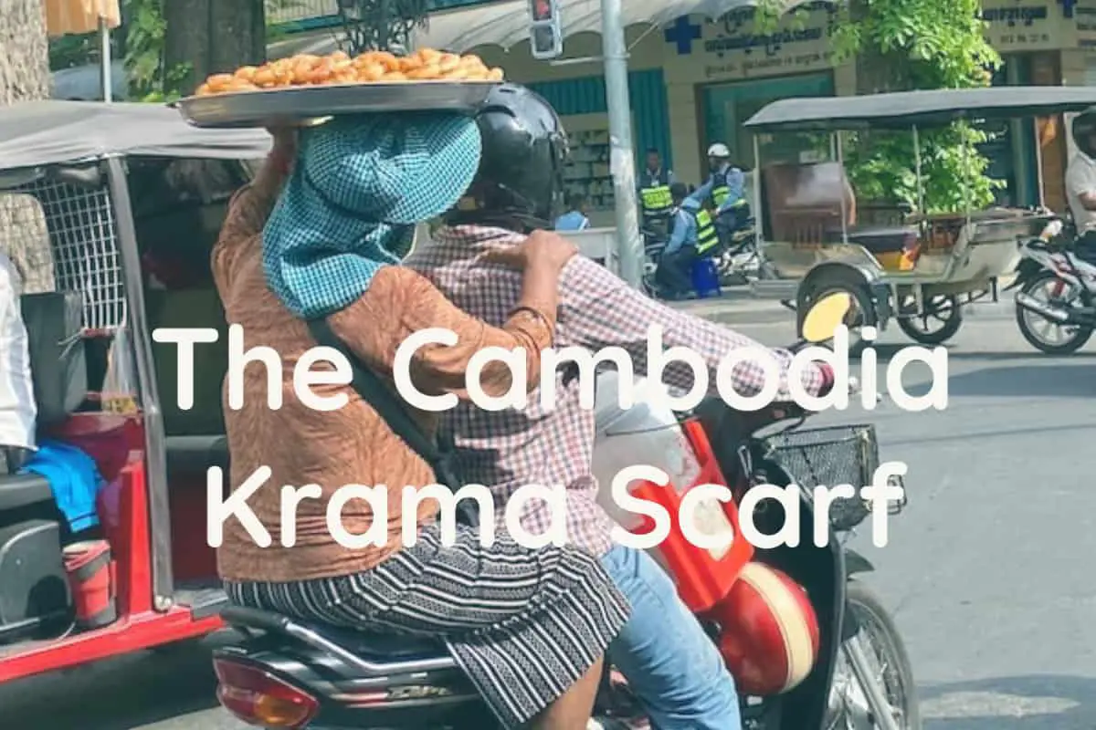 Cambodia Krama Scarf