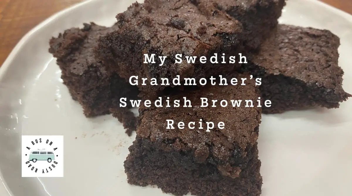 My Swedish Grandmother’s Swedish Brownie Recipe