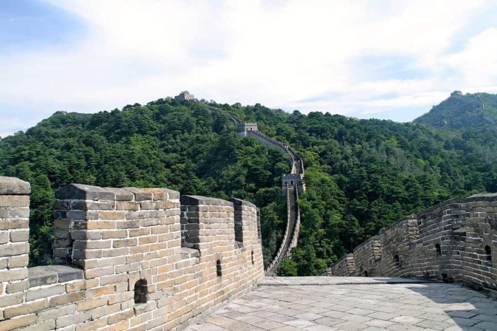 View From the Great Wall of China