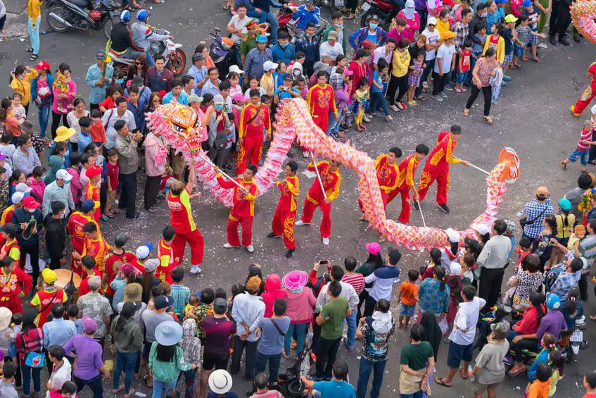 Dragon Dance in Vietnam