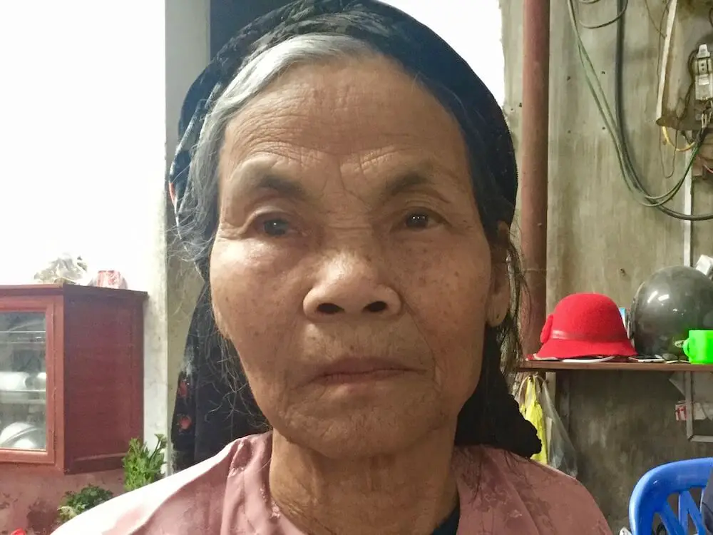 Older Vietnamese woman