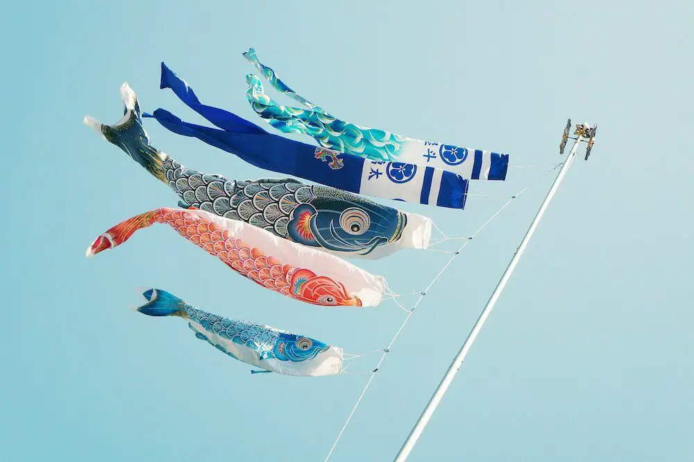 koi fish japanese kites