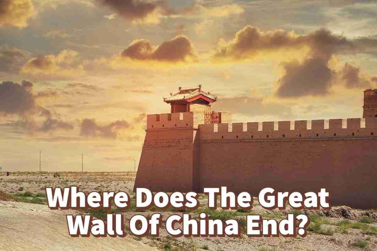 Where Does The Great Wall Of China End?
