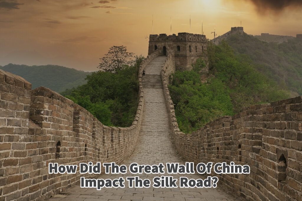 How Did The Great Wall Of China Impact The Silk Road? A Bus On a