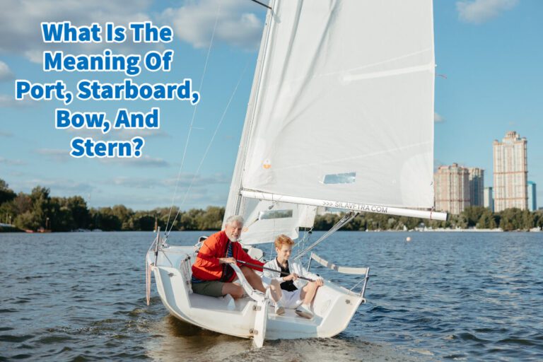 What Is The Meaning Of Port, Starboard, Bow, And Stern? A Bus On a