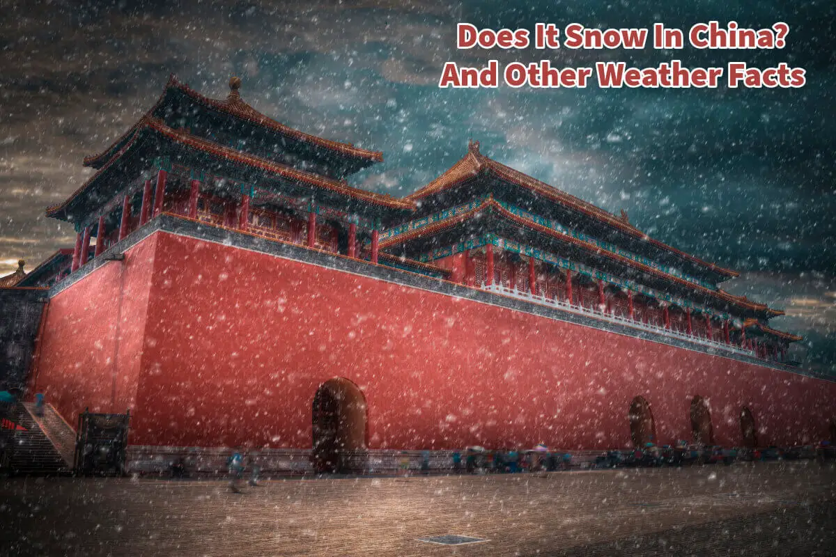 Snow In China
