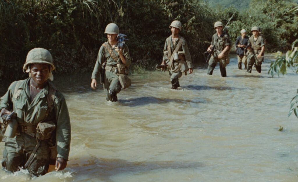 Americans Soldier During Vietnam War