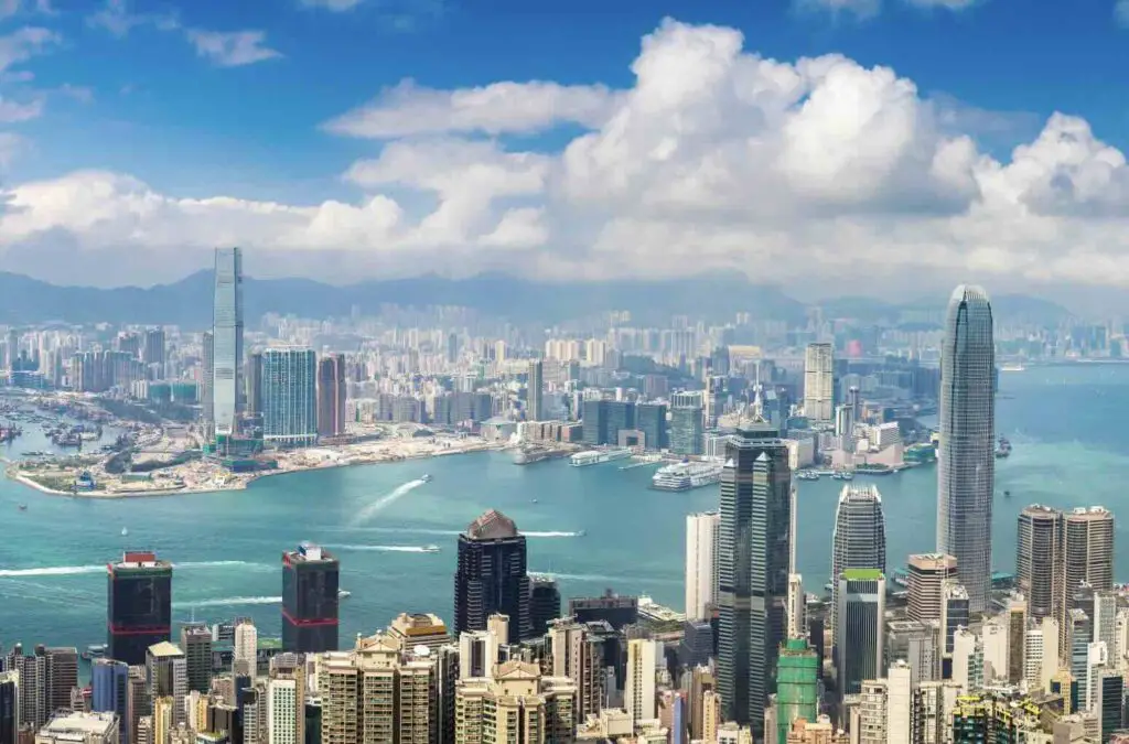 The Peak View in Hong Kong