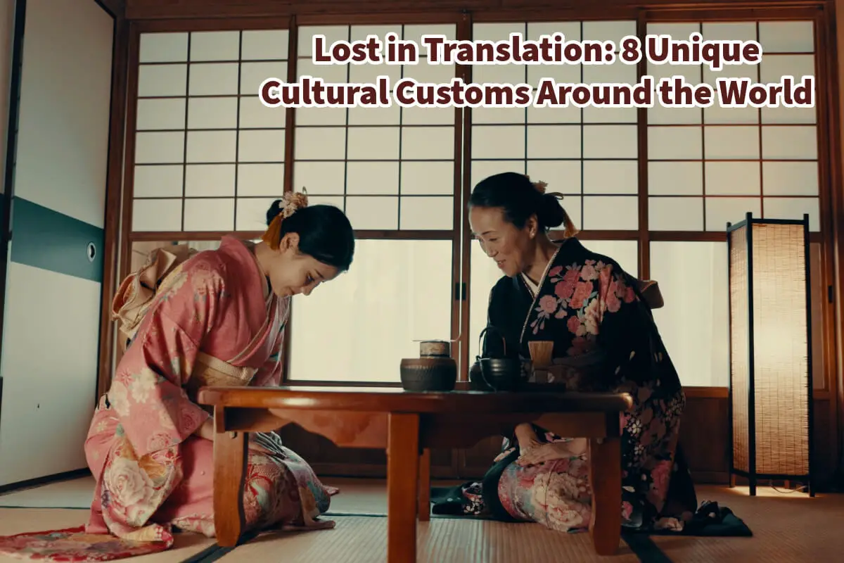 Lost In Translation: 8 Unique Cultural Customs Around The World