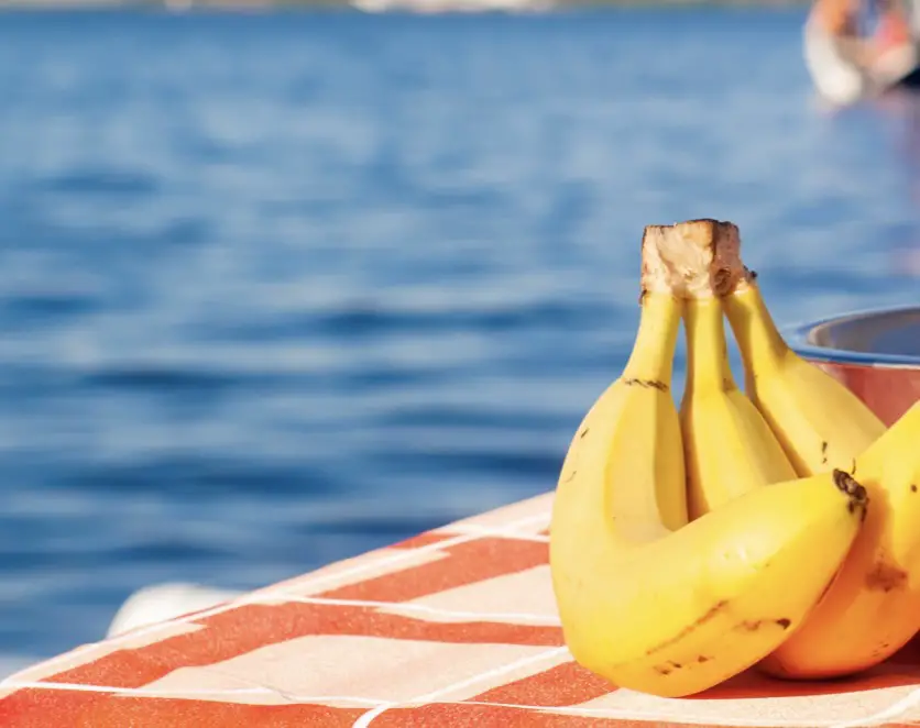 a bunch of bananas on a table