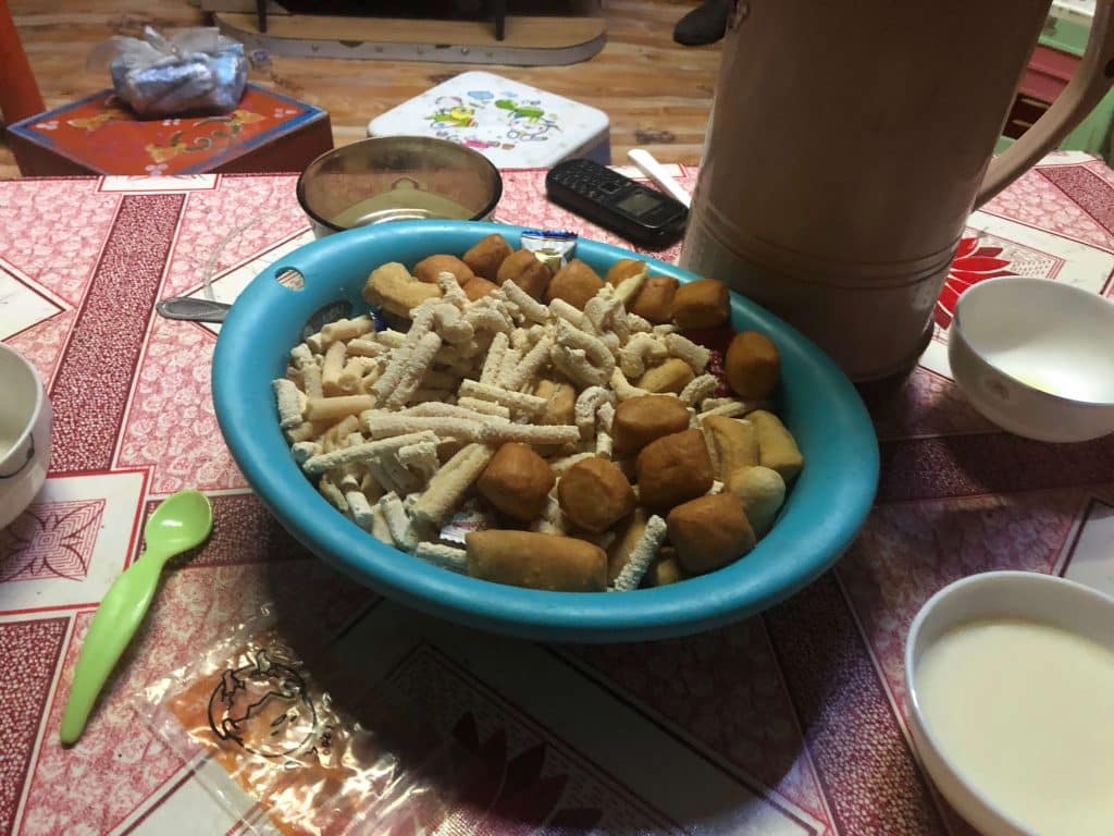 Some Mongolan food
