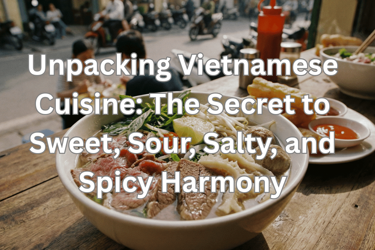 Unpacking Vietnamese Cuisine: The Secret to Sweet, Sour, Salty, and Spicy Harmony