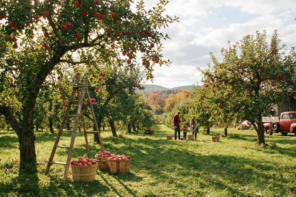An American Apple Orchard 