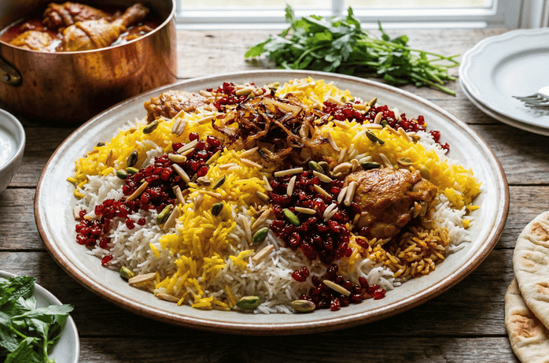 Persian-Inspired Barberry Rice