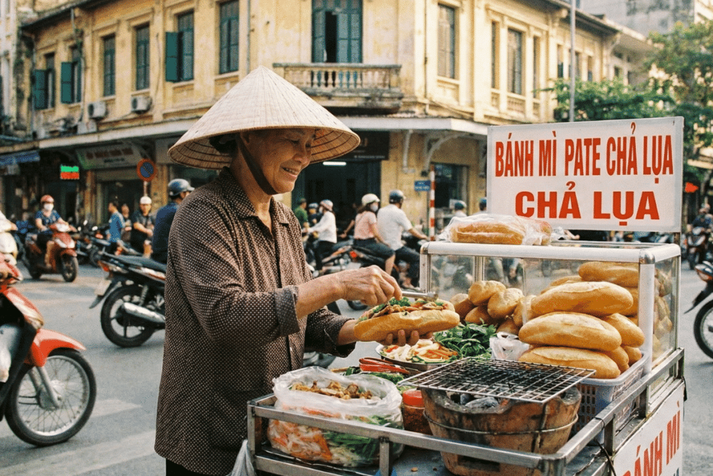Street Vendor in Vietnam