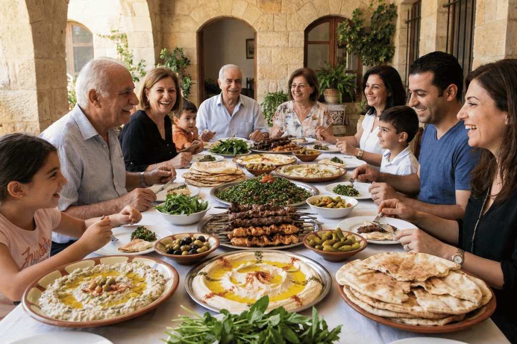 Middle Eastern Culture: Generosity on a Platter